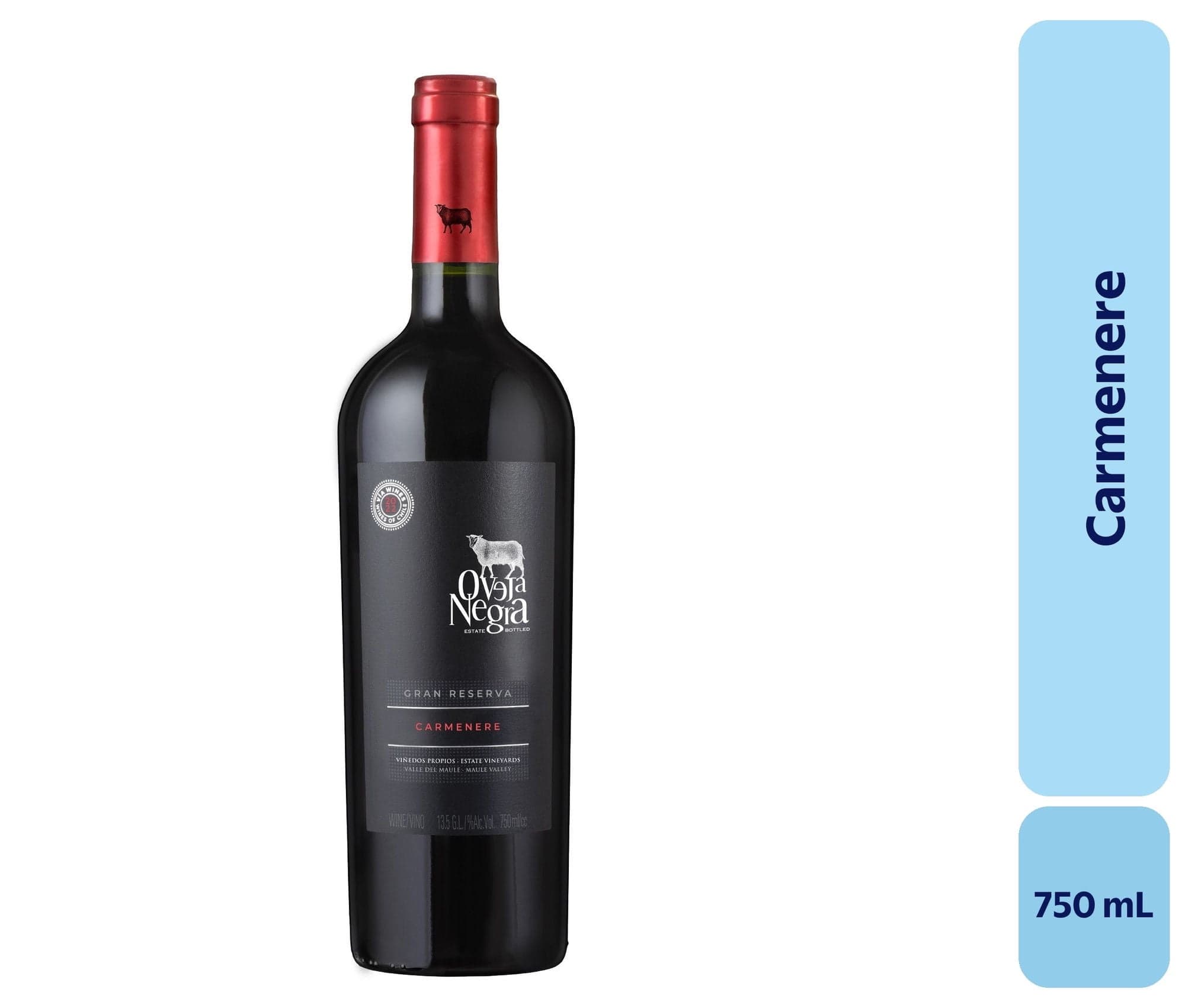 Vino Carmenere Botella, 750 mL