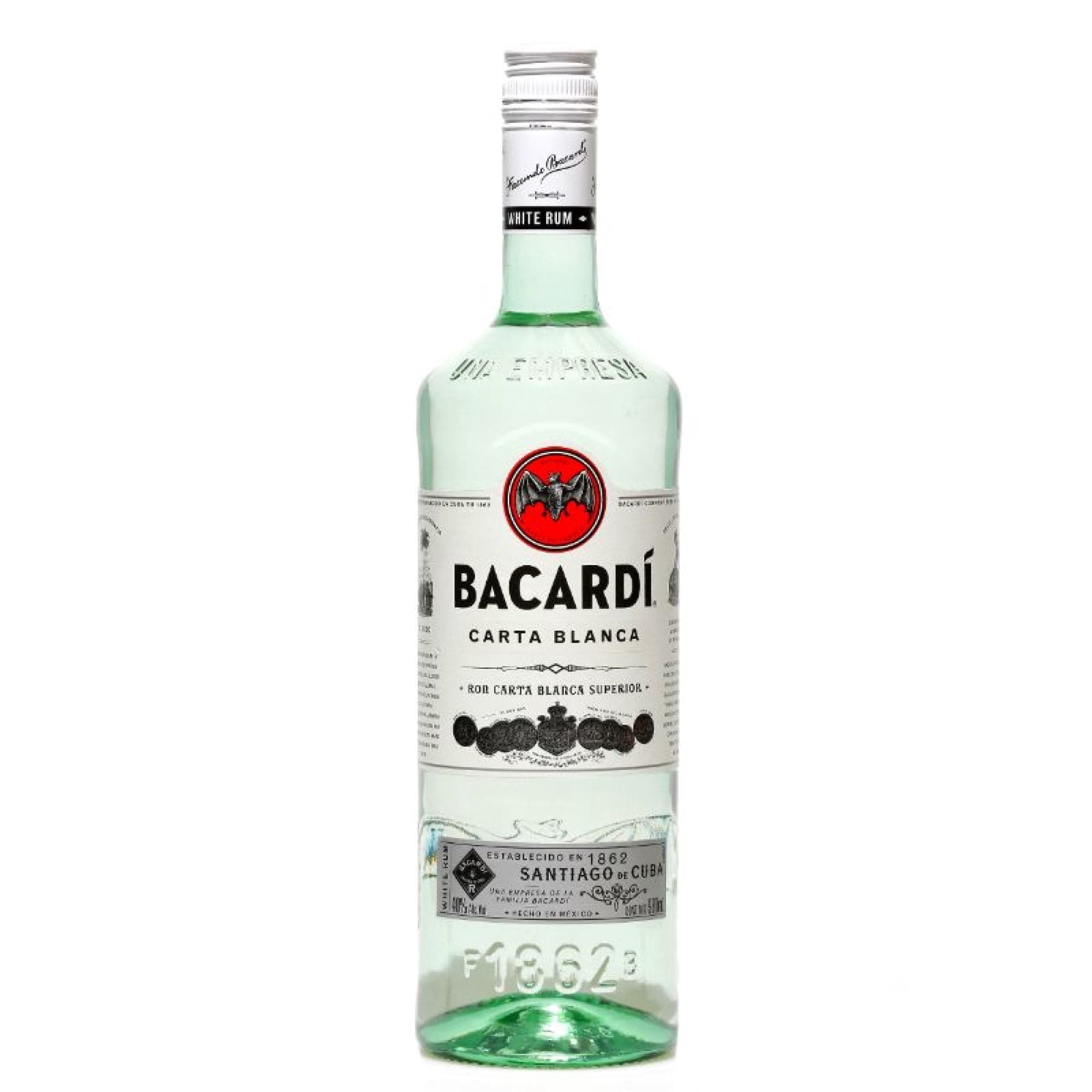 Ron Carta Blanca 40 Botella, 980 ml