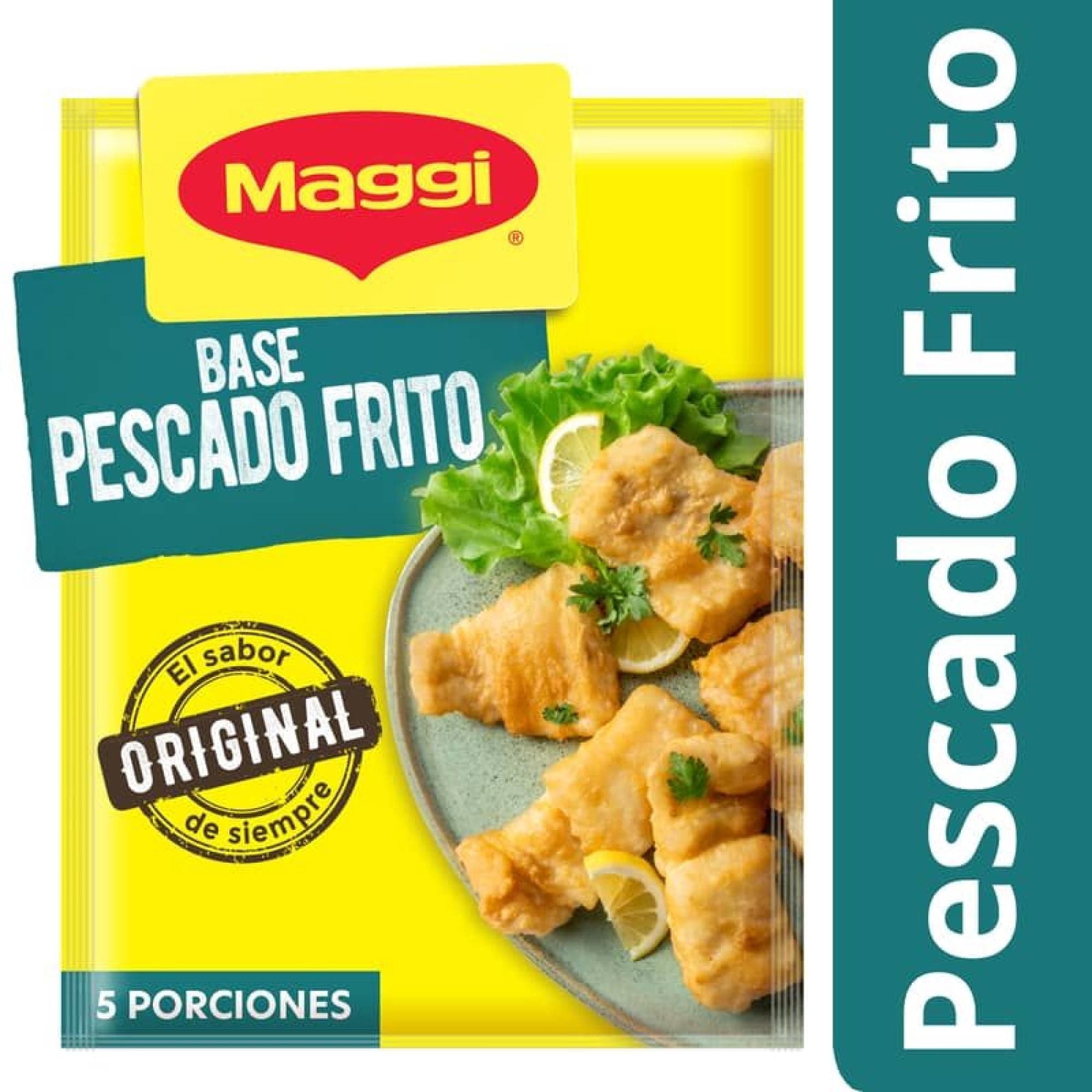 Base para Pescado Frito (5 Porciones) Sobre, 85 g