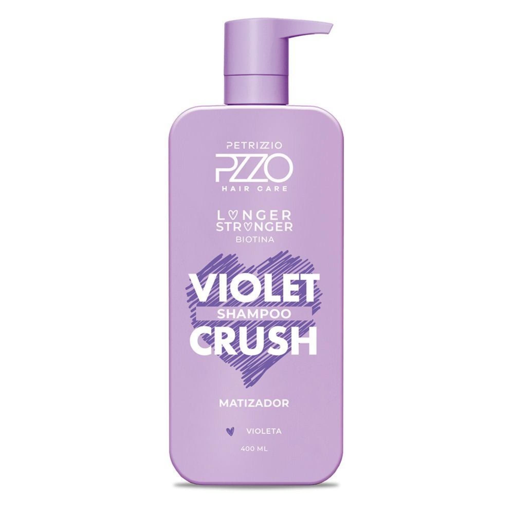 Shampoo Pzzo Hair Care Matizador Violet Crush, 400 ml