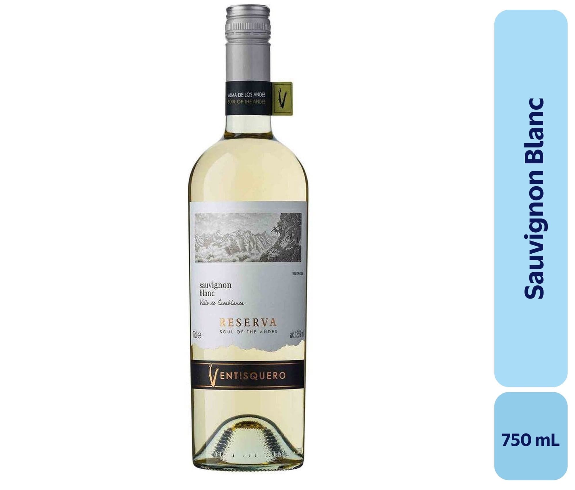 Vino Sauvignon Blanc Botella, 750 mL