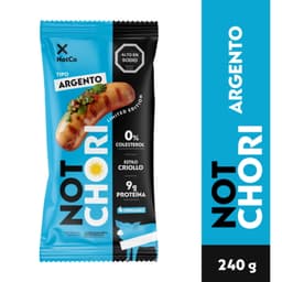 Chorizo Vegetal NotChori Argento, 240 g