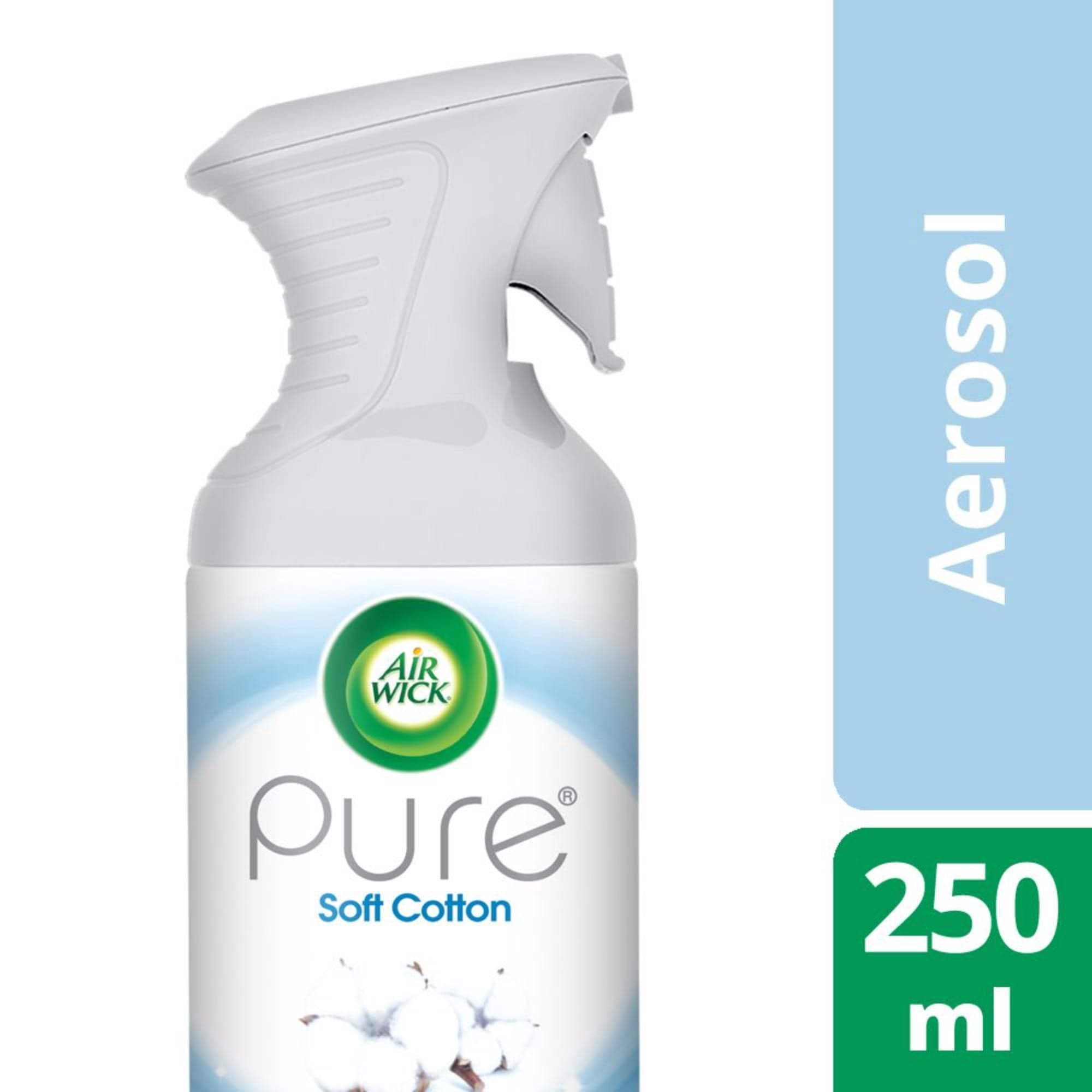 Desodorante Ambiental Pure Aerosol Premium Soft Cotton Frasco, 250 ml