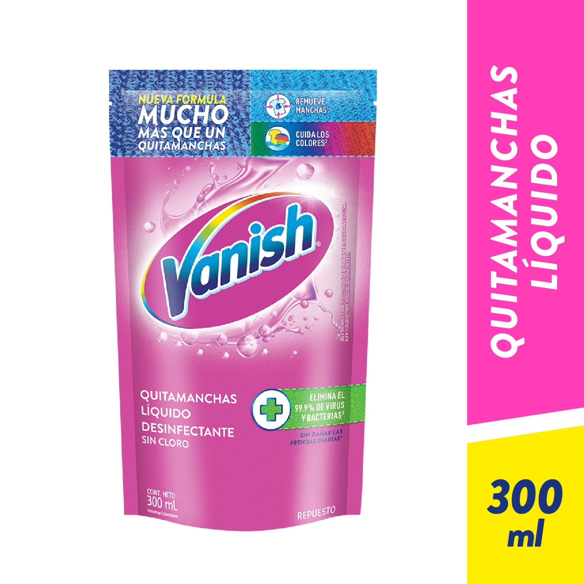 Quitamanchas Liquido Ropa Color Doypack, 300 ml