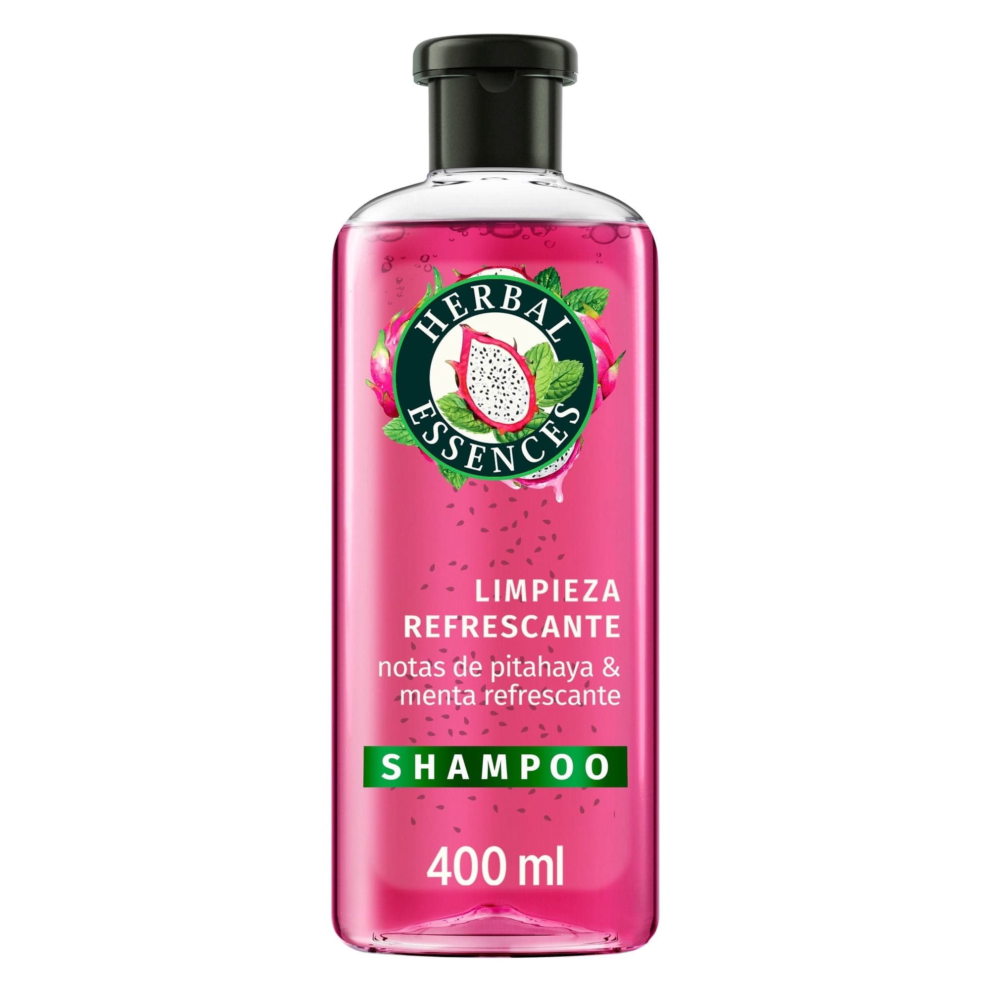 Shampoo Herbal Essences Limpieza Refrescante Pithaya, 400 ml