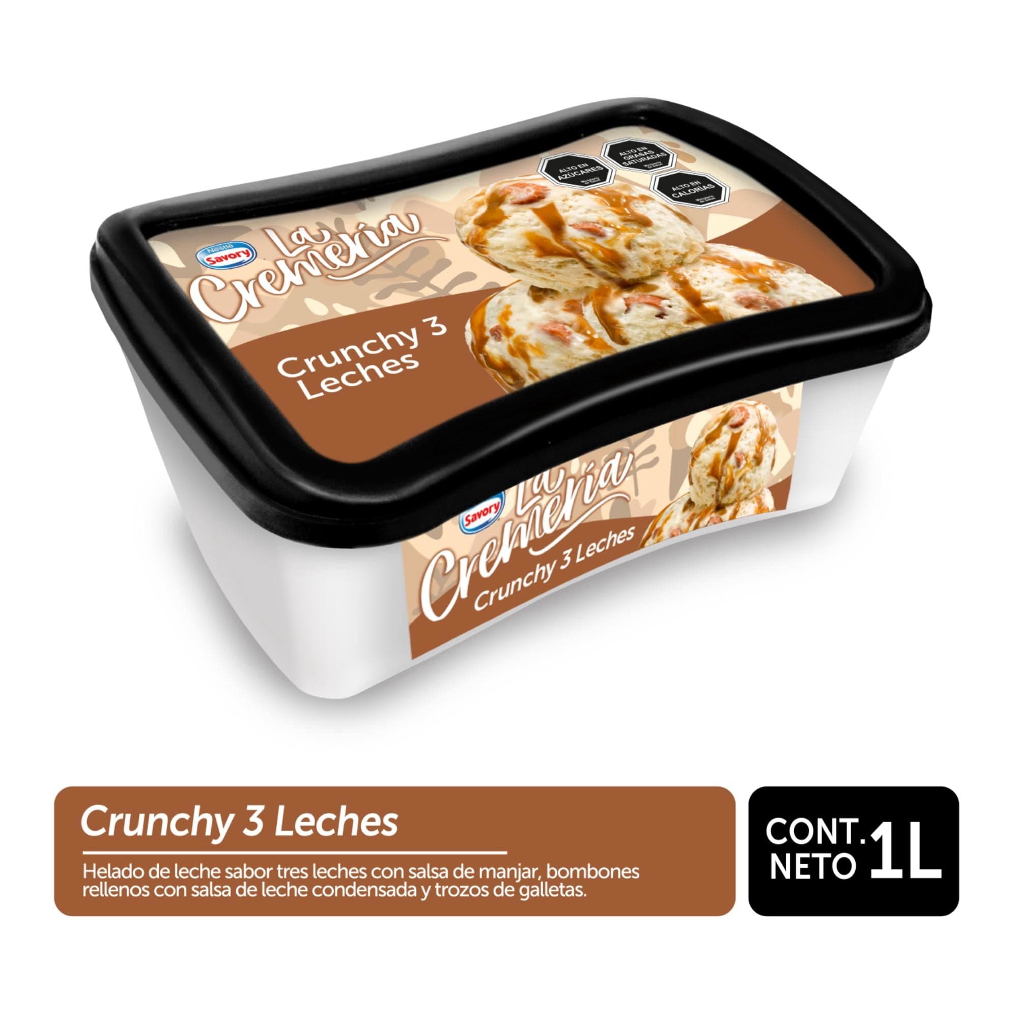 Helado Tres Leches Cassata, 1 L