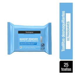 Toallas Desmaquillantes Neutrogena Piel Sensible X 25 Un., 25 Un