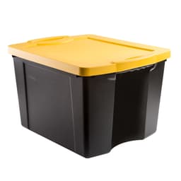 Caja Organizadora Fullbox 75 litros negro/amarilla, 1 Un
