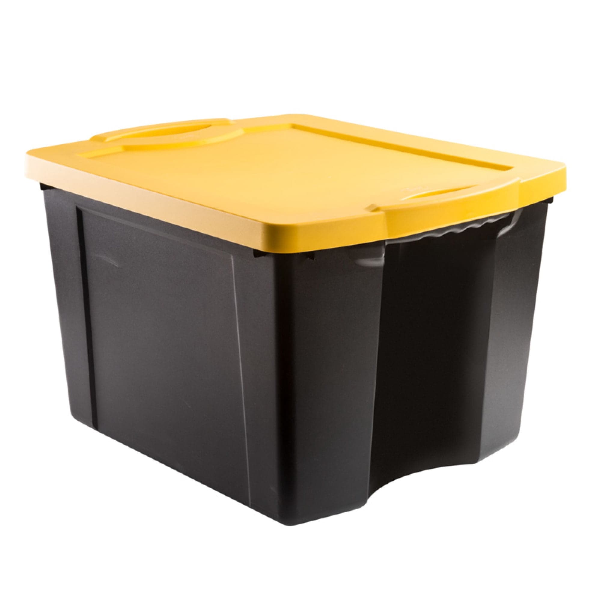 Caja Organizadora Fullbox 75 litros negro/amarilla