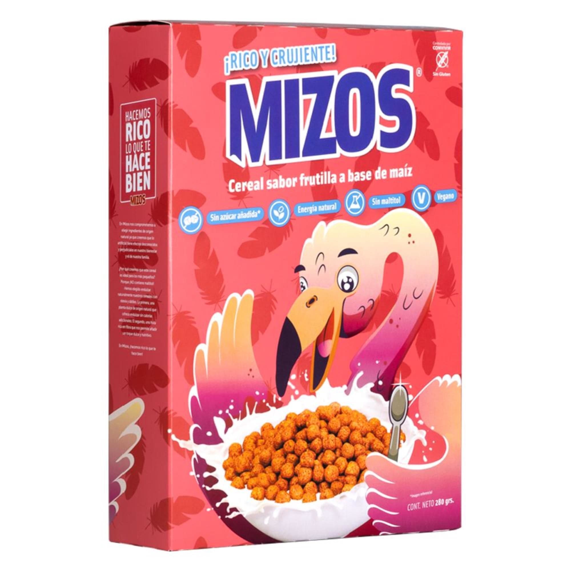 Cereal Mizos Frutilla, 280 g