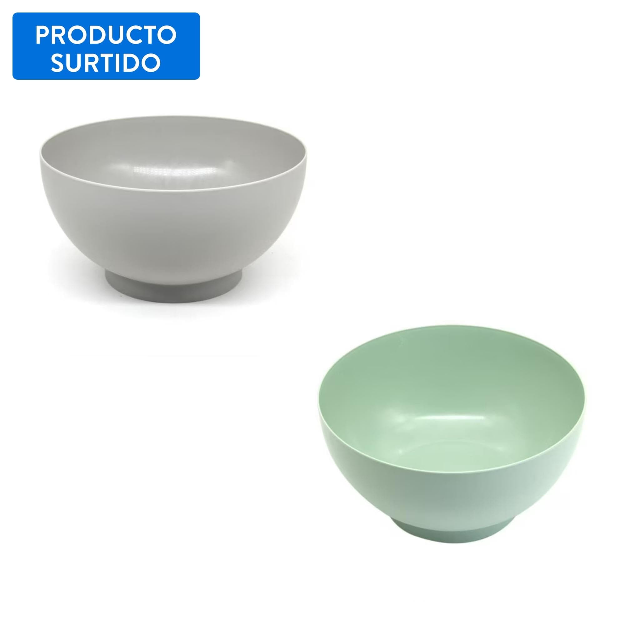 Bowl small 17cm 1.2 lts, color surtido, 1 Un