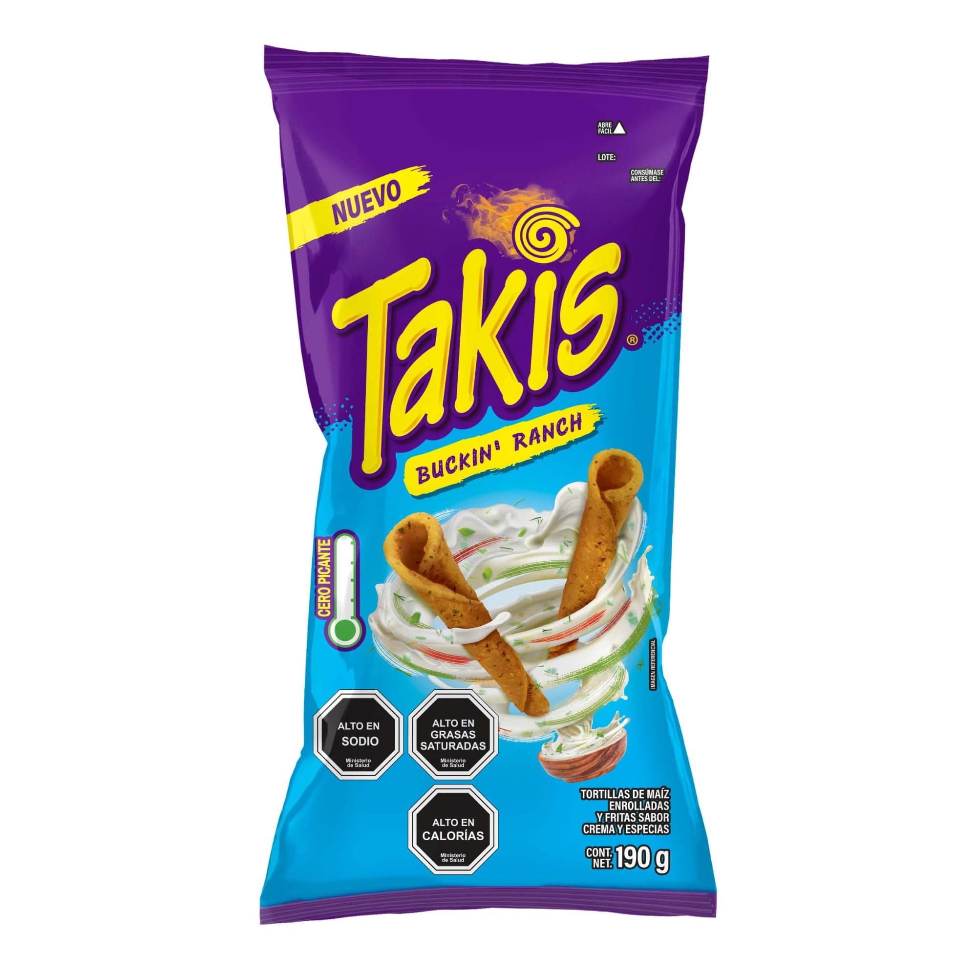 Takis Buckin Ranch, 190 g
