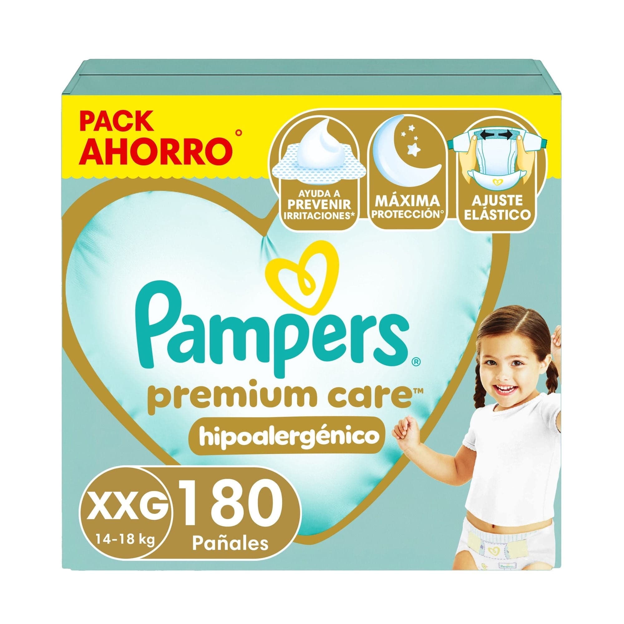 Panales Pampers Premium Care XXG