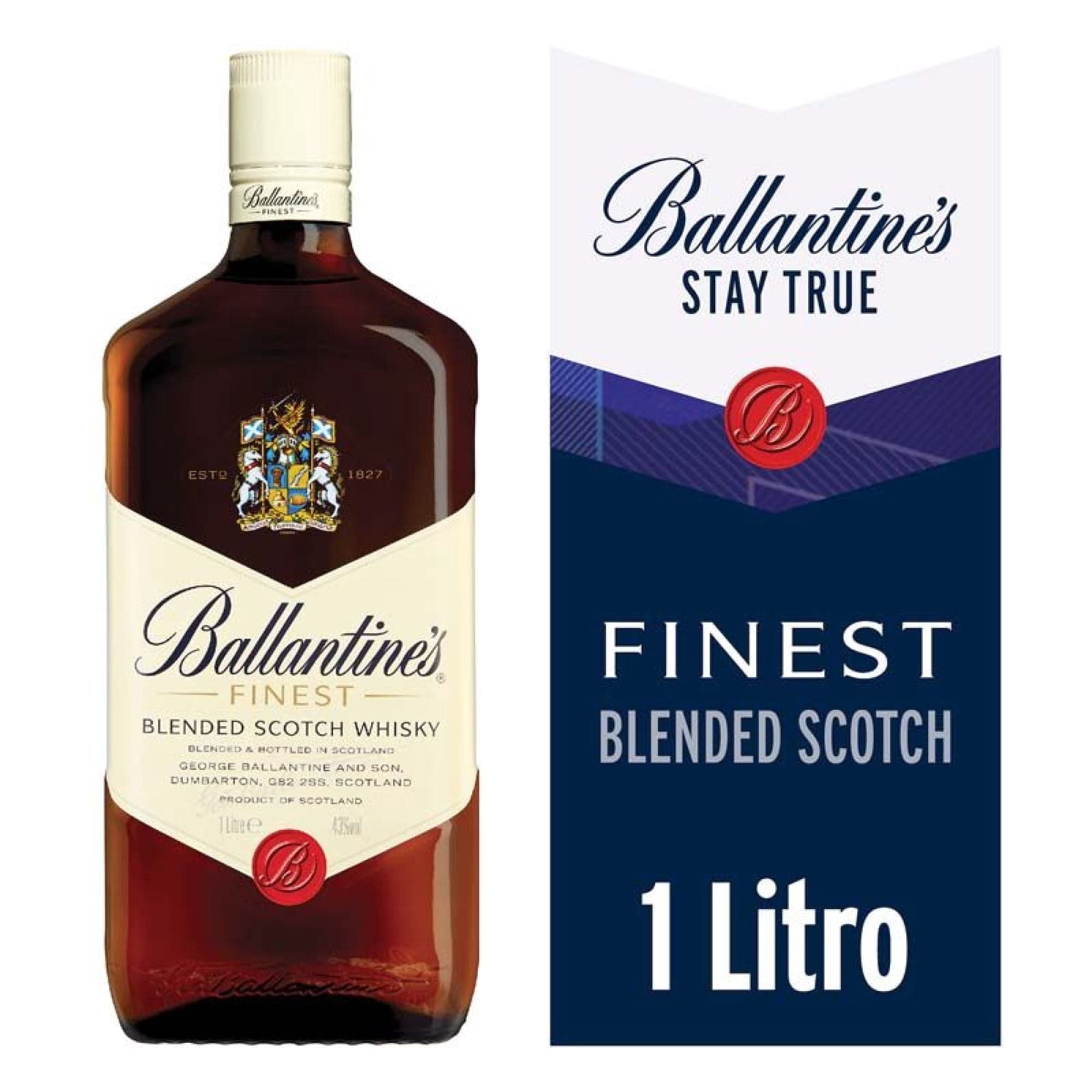 Whisky Finest 40 Botella, 1 L
