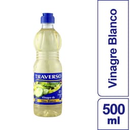 Vinagre de Vino Blanco Botella, 500 ml