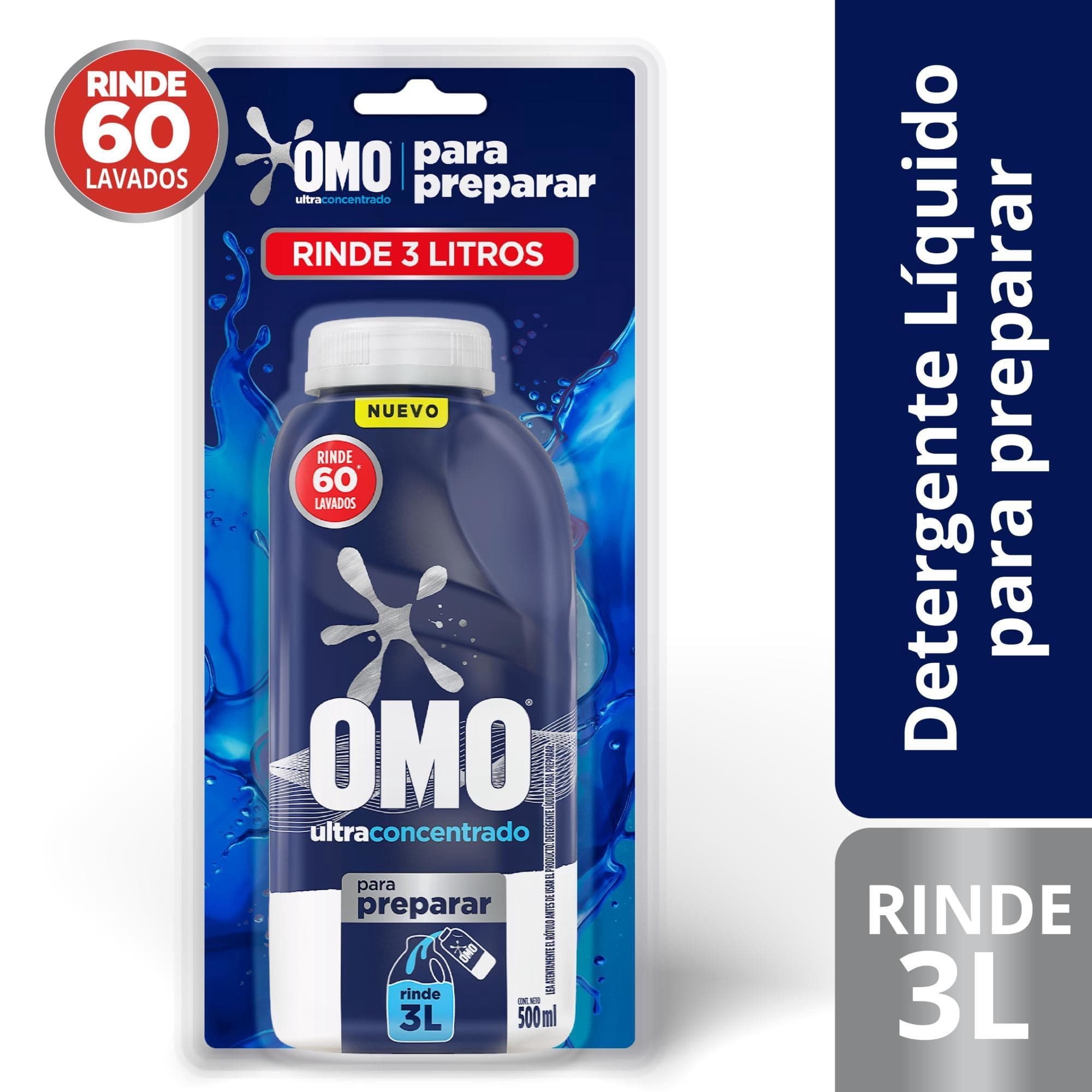 Detergente Liquido Matic Ultra Power Para Preparar Botella, 500 ml