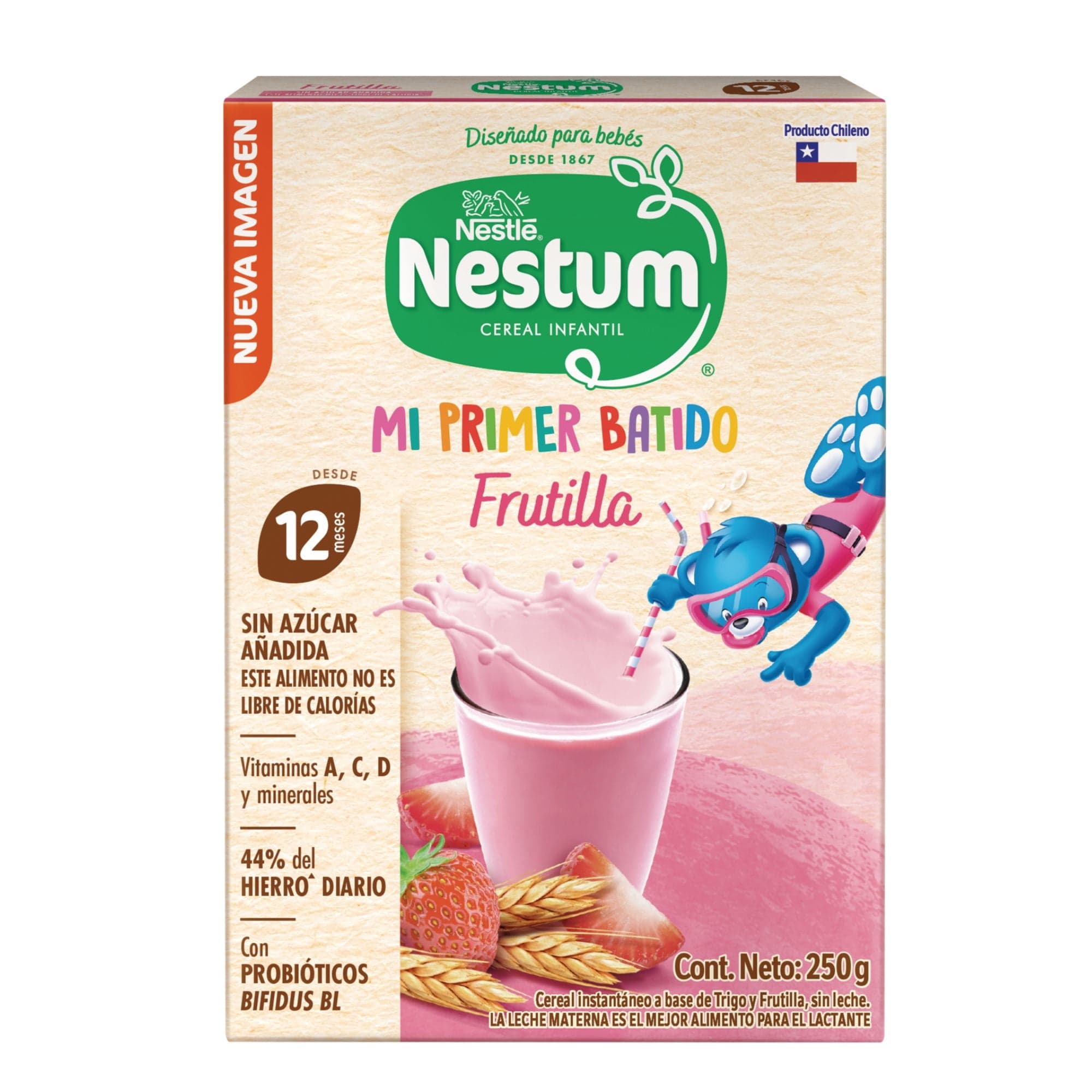 Cereal Infantil Frutilla, 250 g