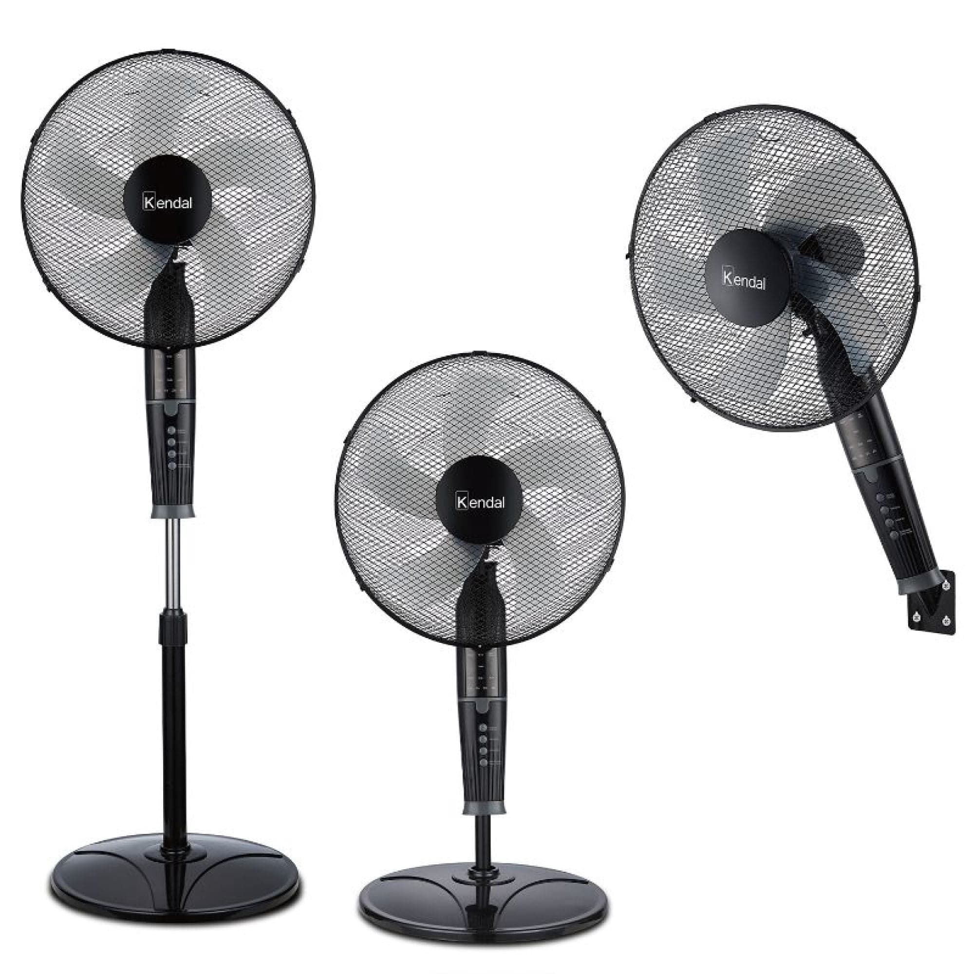 Ventilador 3 en 1 KV-3X1P Negro