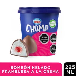 Helado Bombon Frambuesa a la Crema Pote, 225 ml