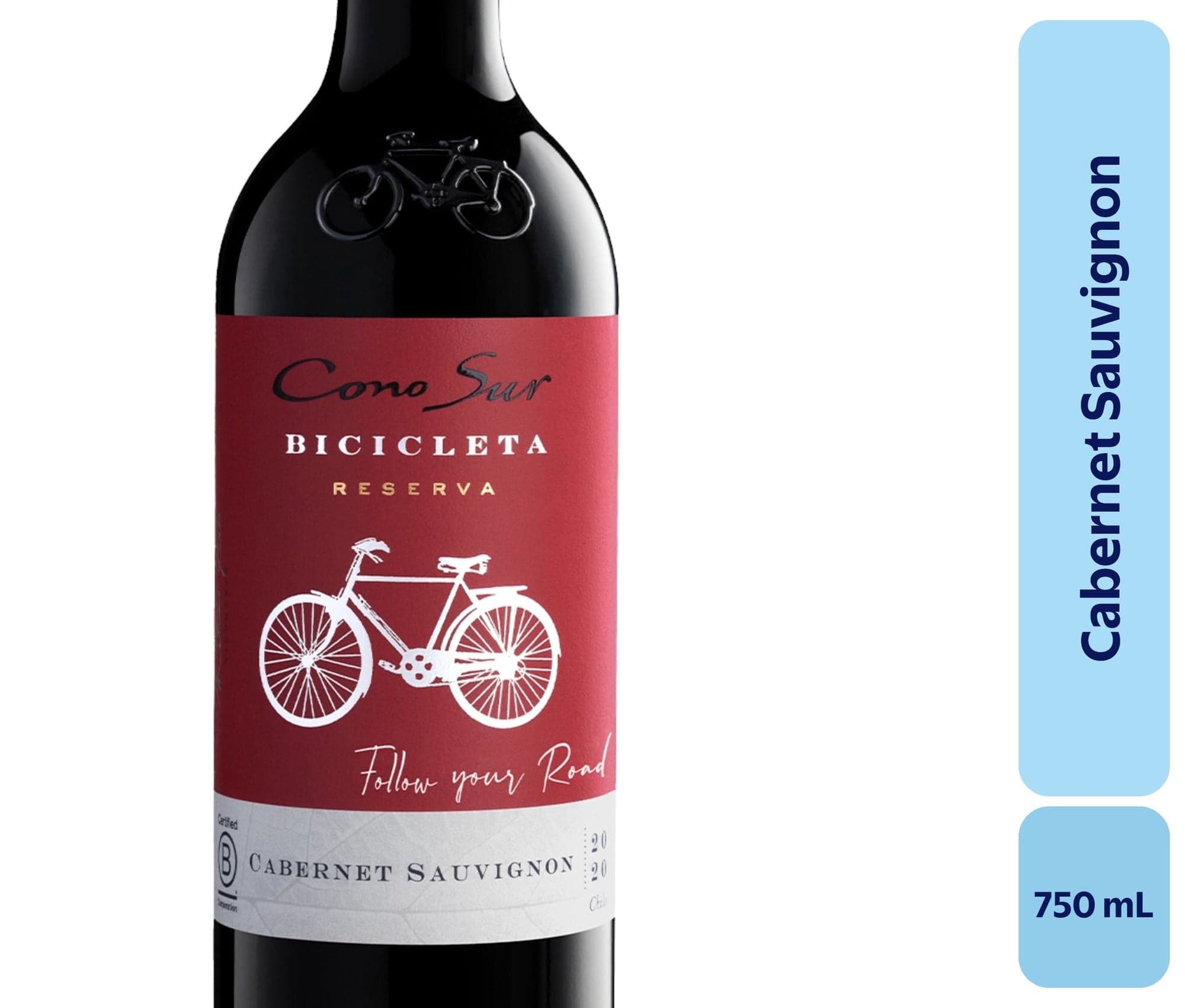 Vino Cabernet Sauvignon Botella, 750 mL