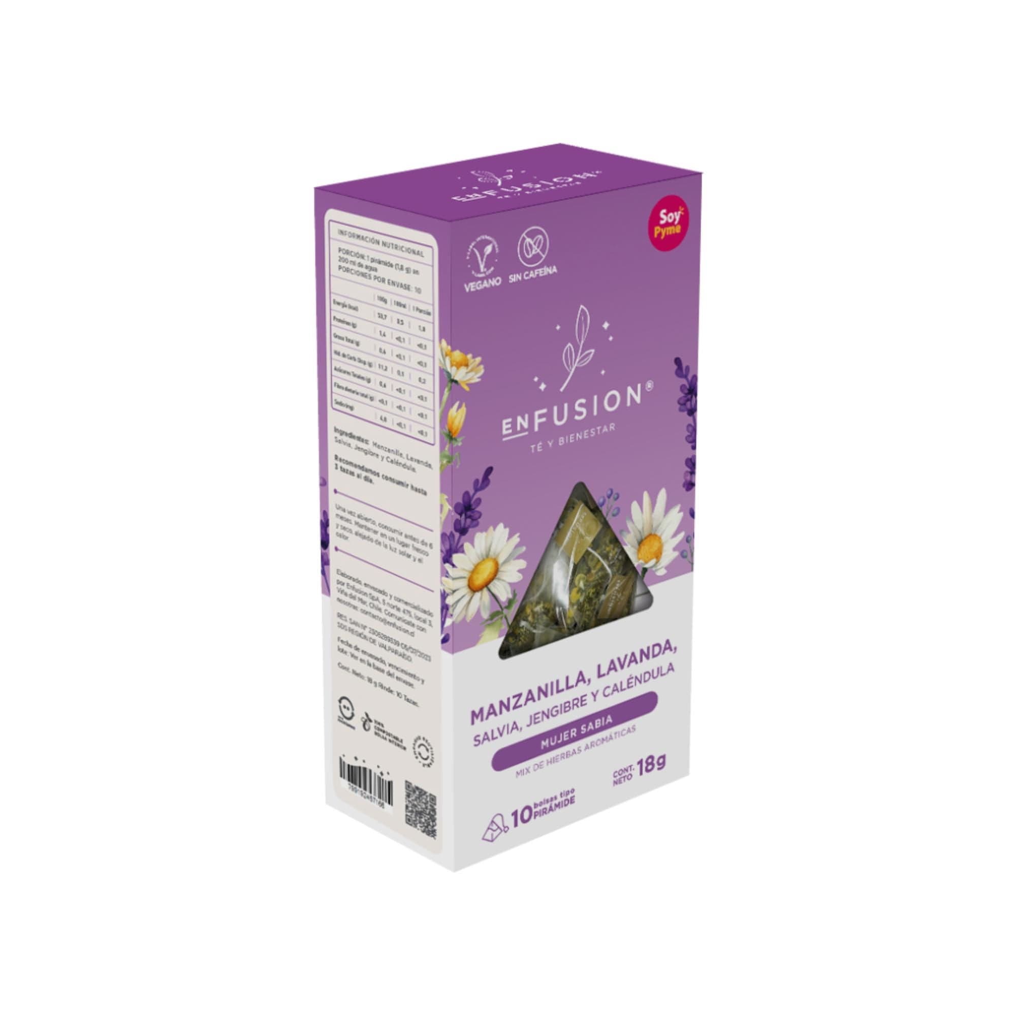 Infusion Mujer Sabia Piramide, 10 Un