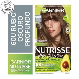 Coloracion Nutrisse Cabello 60 Rubio Oscuro Profundo, 1 Un