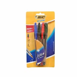 Boligrafos Punta Media 1.0 mm Multicolores / 8 unidades