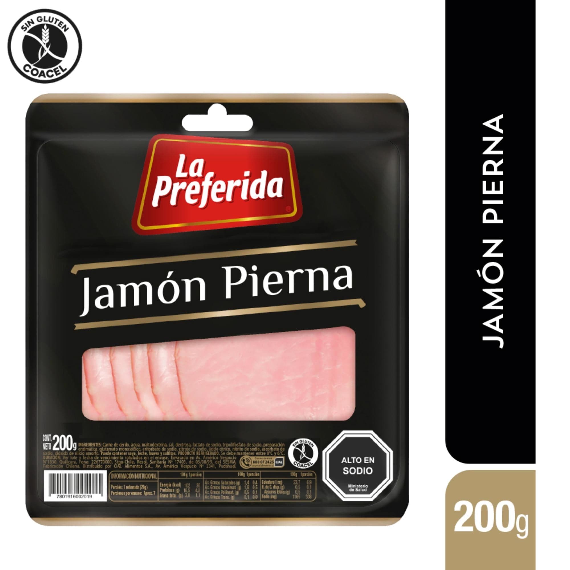Jamon Pierna Tradicional, 200 g