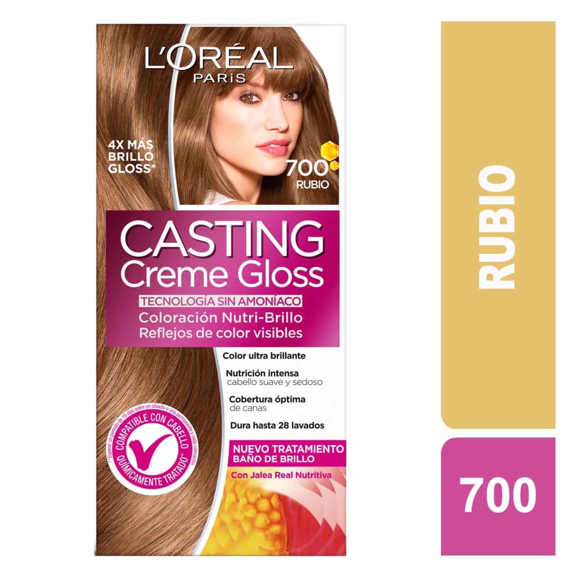 Coloracion Casting Cabello Creme Gloss Rubio 700, 1 Un