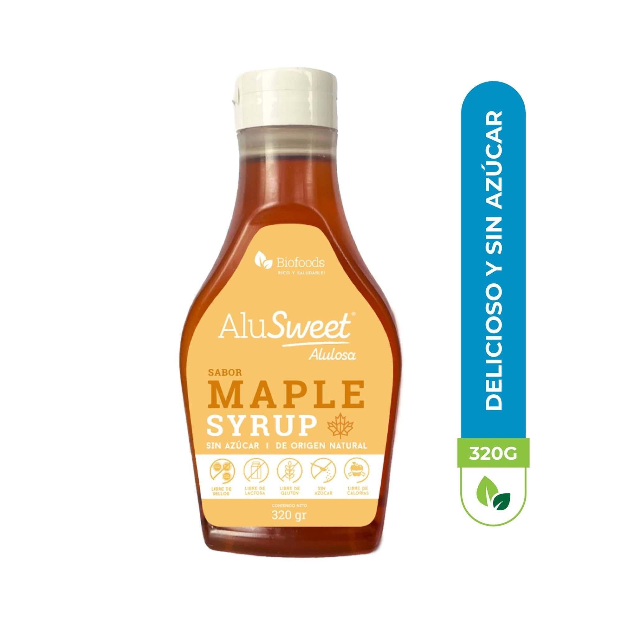Jarabe Liquido Maple Sin Azucar Botella, 320 g