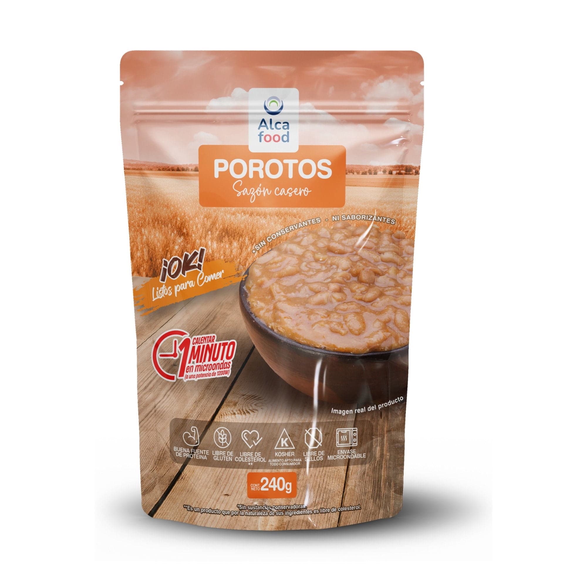 Porotos Sazon Casero Listos Para Servir Doypack, 240 g