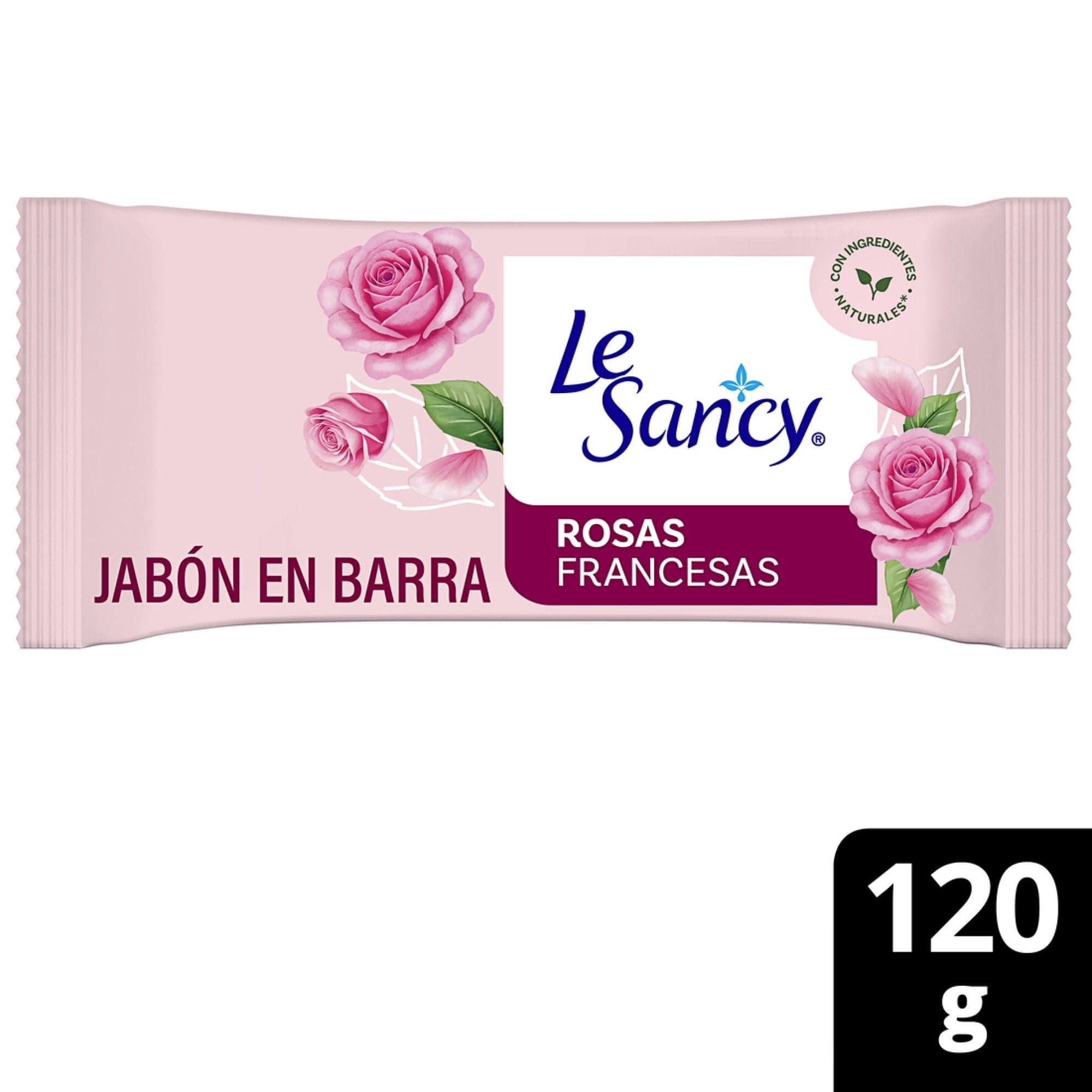 Jabon en Barra Le sancy rosas francesas, 120 g
