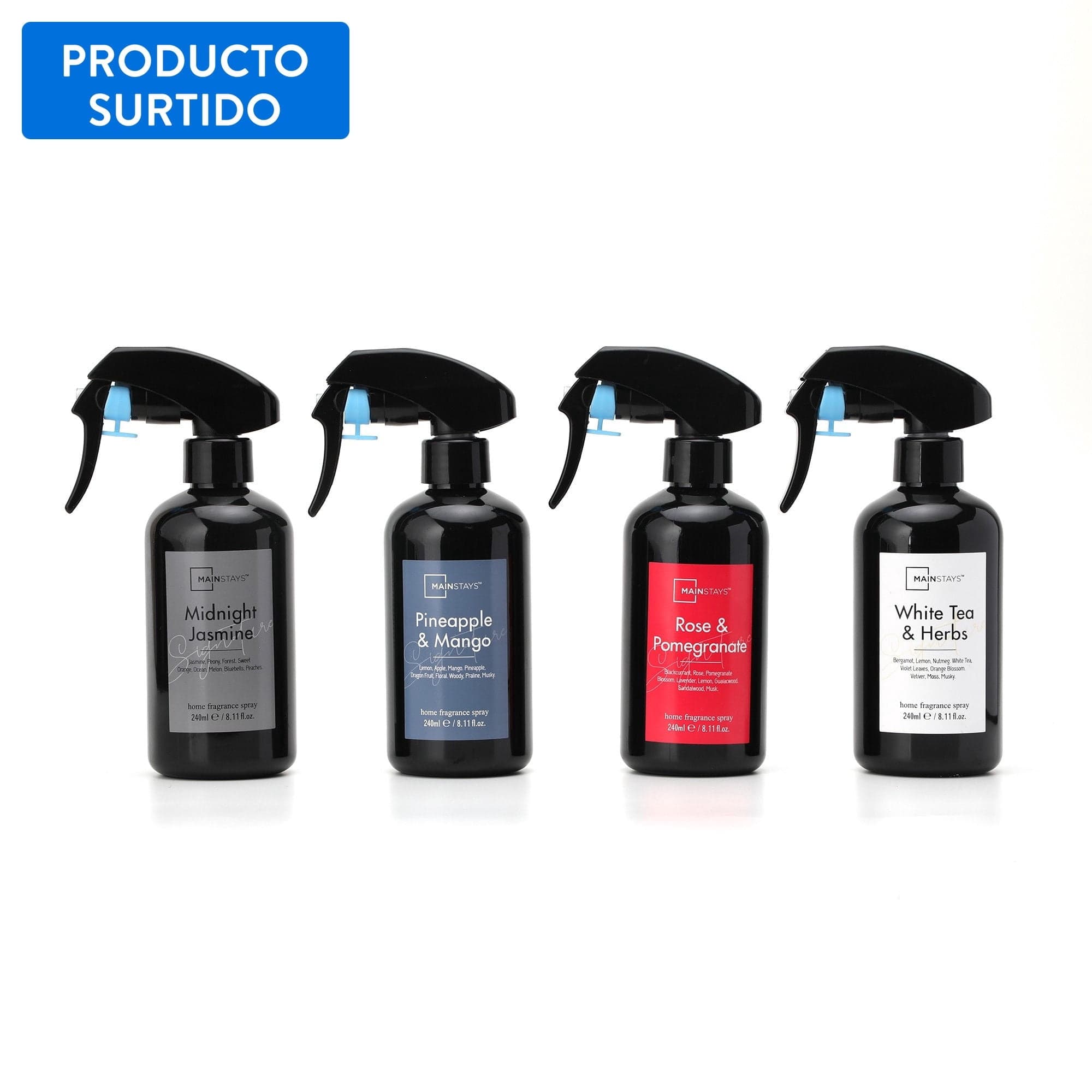 Difusor de varillas 240ml, producto Surtido 1 un