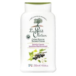 Crema de Ducha Le Petit Olivier extra suave Jazmin - Casis, 250 ml