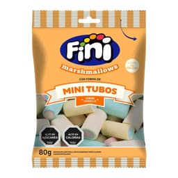 Marshmallows Mini Tubos, 80 g