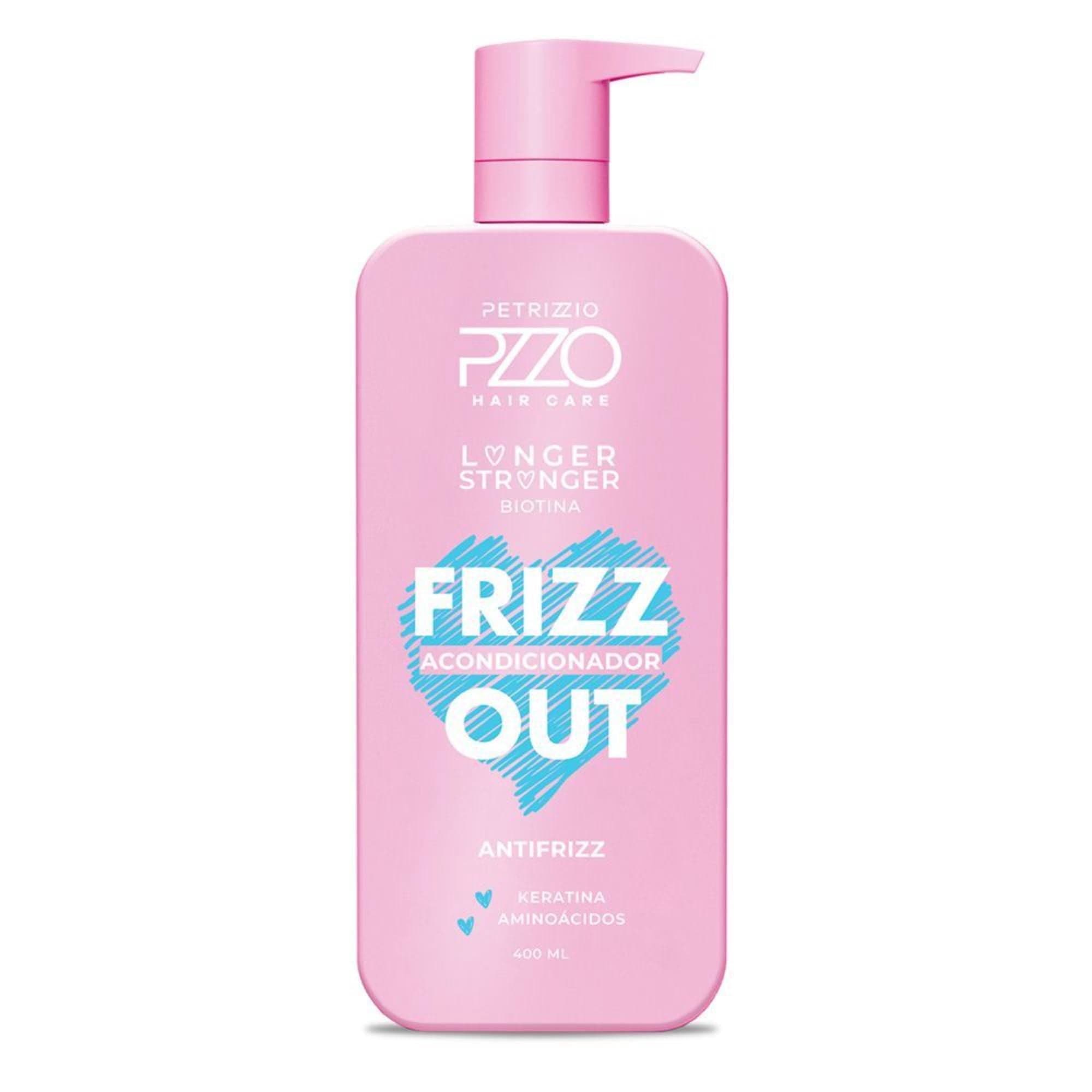 Acondicionador Pzzo Hair Care Antifrizz Frizz Out, 400 ml