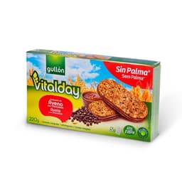 Galleta Sandwich Vitalday Avena Chocolate, 220 g