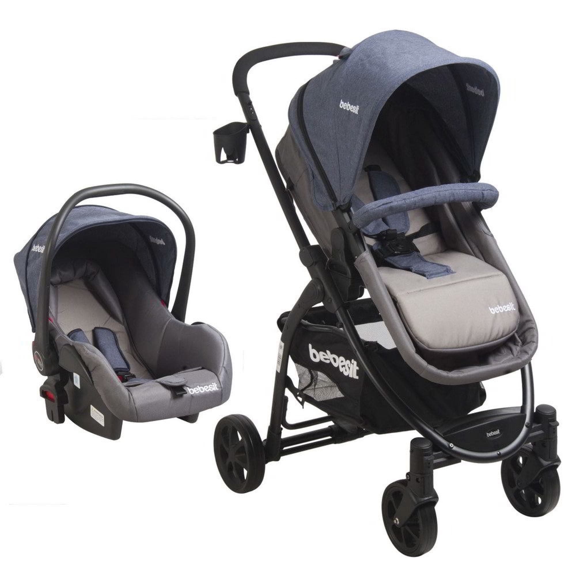 Coche Travel System Fenix Azul