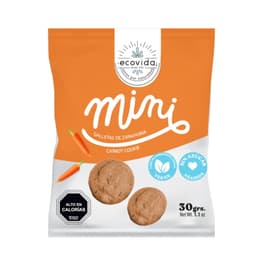 Galleta Mini Zanahoria S/Azucar, 30 g