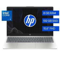 Notebook HP 15-fd0331la, Intel Core 3, 8 GB ram, 512 GB SSD, 15.6 FHD, Windows 11