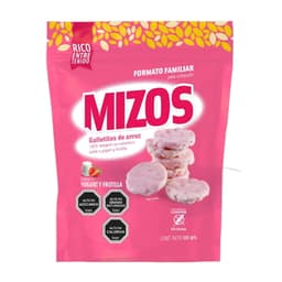 Galleta de Arroz Mizos Yogur Frutilla, 150 g