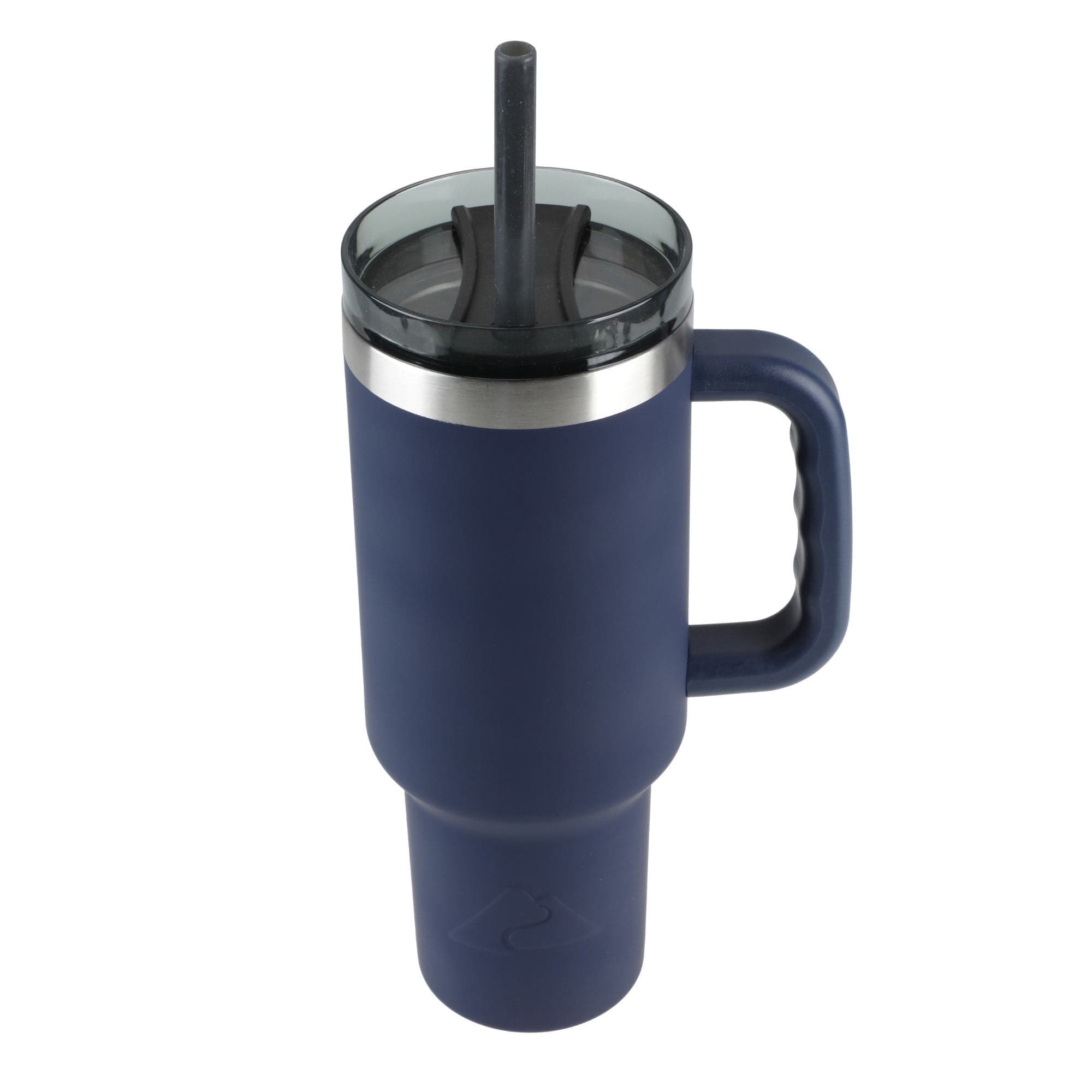Vaso Con Asa Azul De Acero Inoxidable