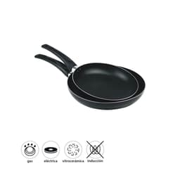Juego de Sartenes aluminio Antiadherente 22cm-26cm 2 Piezas, 1 Un