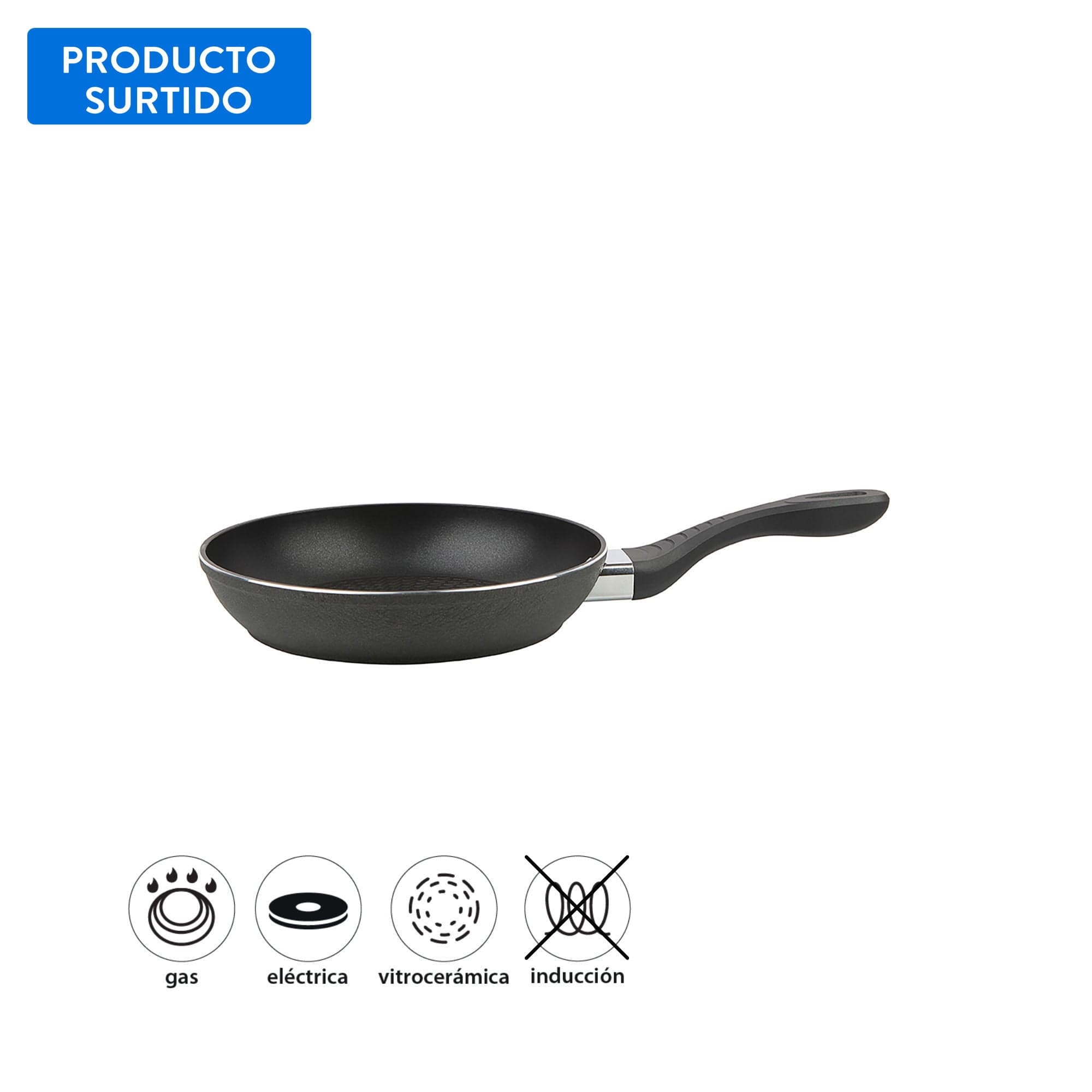 Sarten Aluminio Crispy Forjado Antiadherente 24 cm 1 Pieza