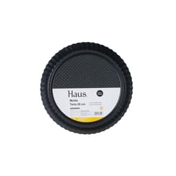 Molde Tarta 28 Cm 1 Pieza Acero De Carbono Gris, 1 Un