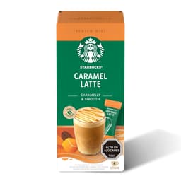 Cafe Instantaneo Caramel Latte Caja 4 un, 92 g