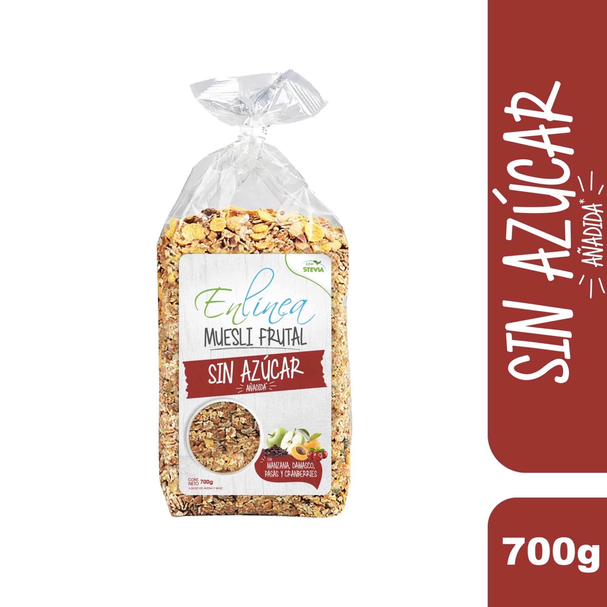 Muesli Frutal Sin Azucar, 700 g