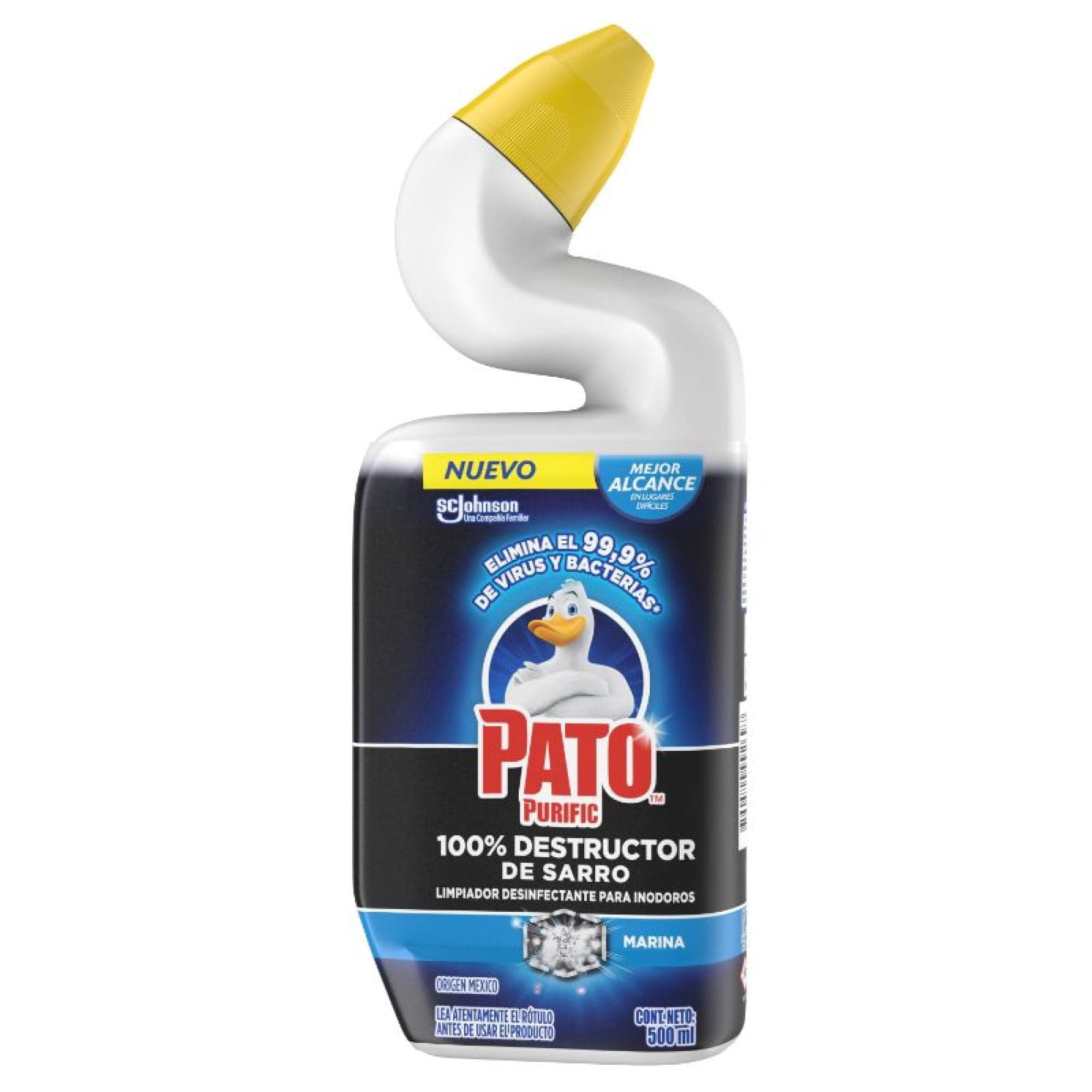 Limpador Bano Destructor de Sarro Gel Marina Botella, 500 ml