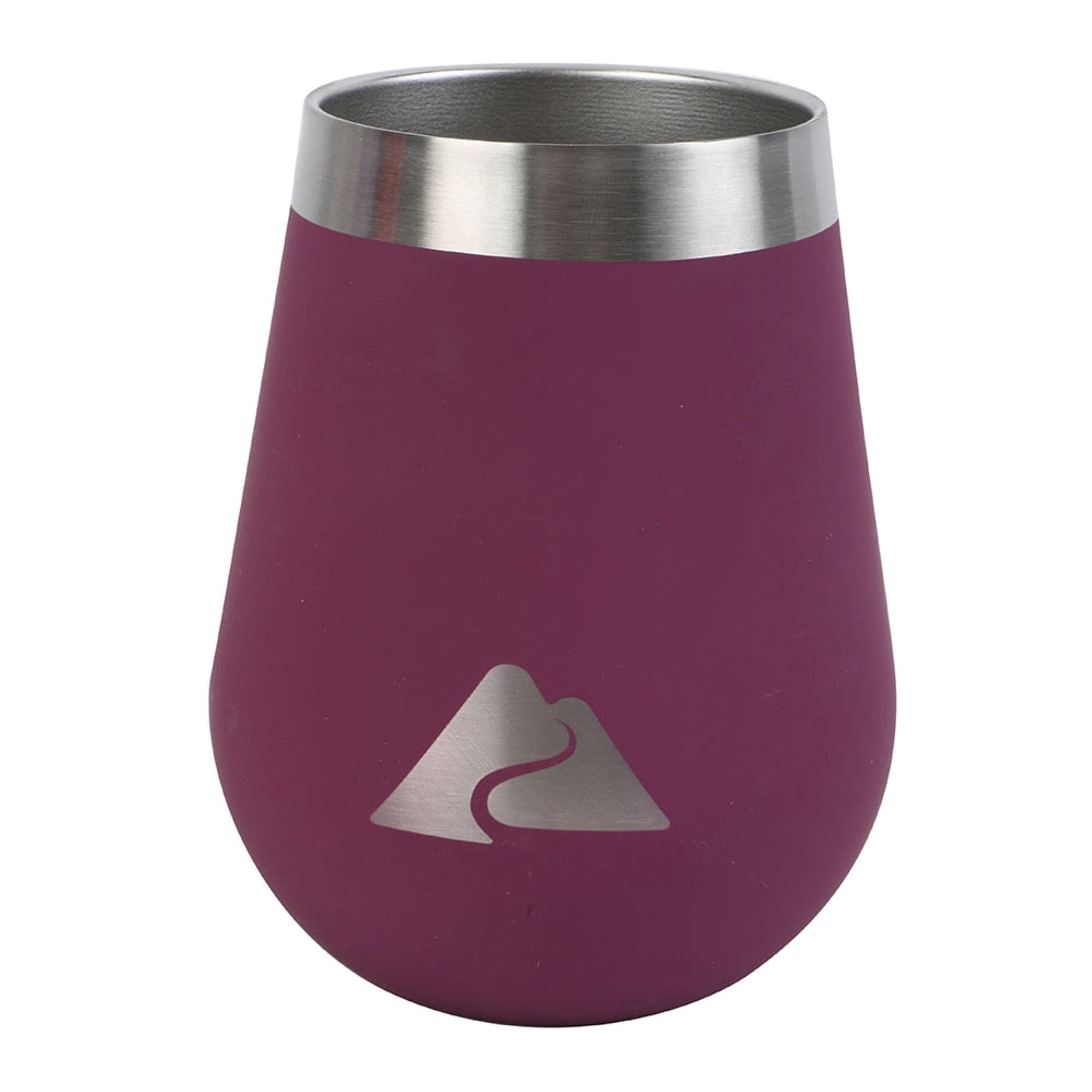 Vaso Pequeno Burdeo De Acero Inoxidable