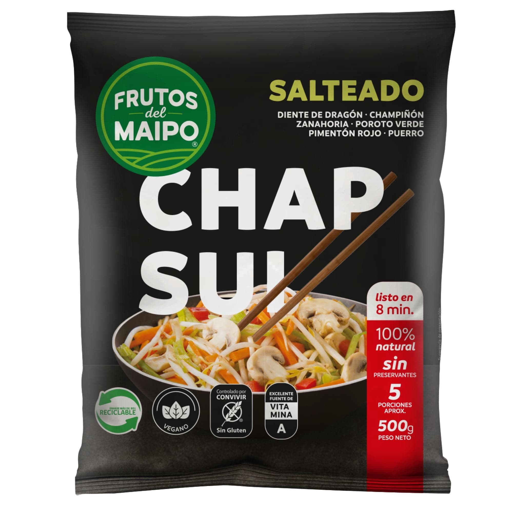 Salteado Chapsui Wok Congelado, 500 g